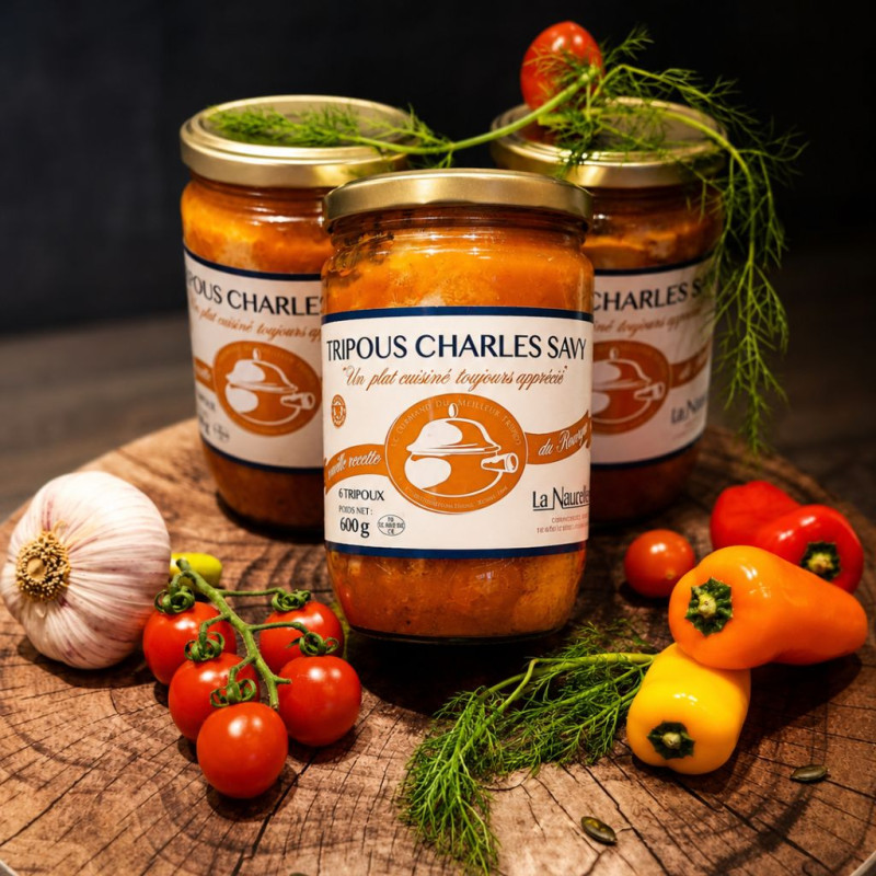 Bocal de 6 Tripous Charles Savy | L'Aveyron dans votre assiette